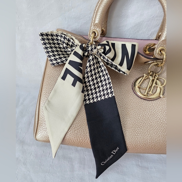 Auth Dior 30 Montiagne Silk Twilly - Picture 1 of 11